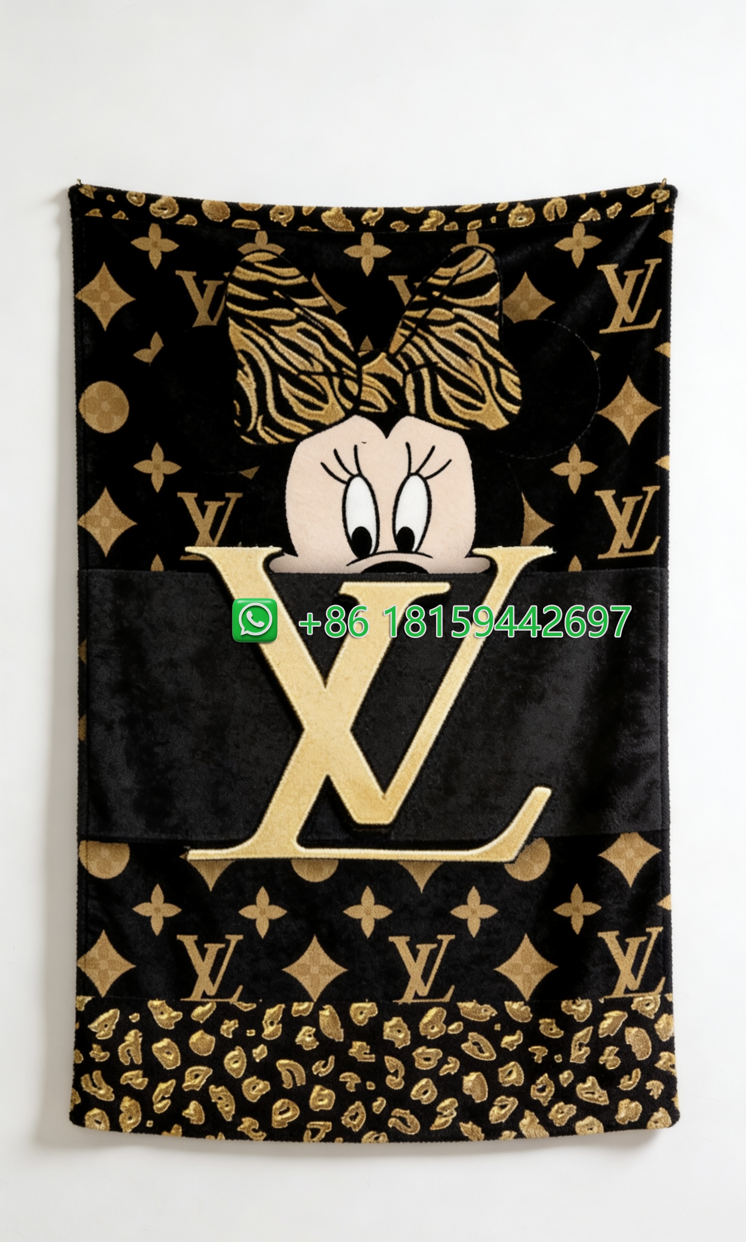 Louis Vuitton Throw Blankets